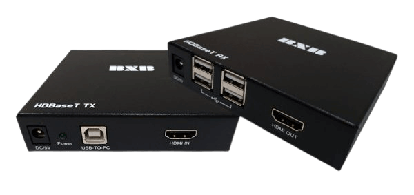 HEP-150UT/150UR HDBaseT 4K HDMI+USB Extender